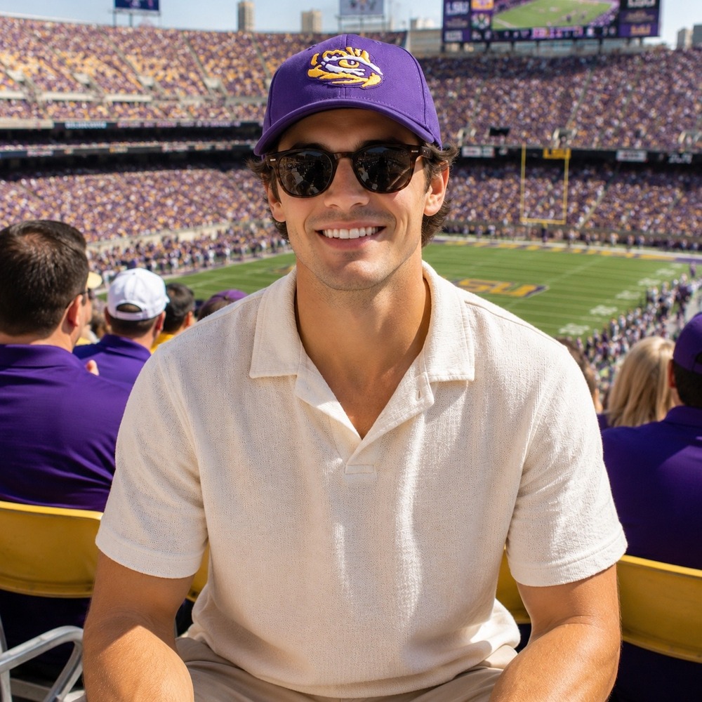 Nike True Dri-FIT Snapback Hat Purple Gold LSU Tigers Lakers Mens OSFM Cap